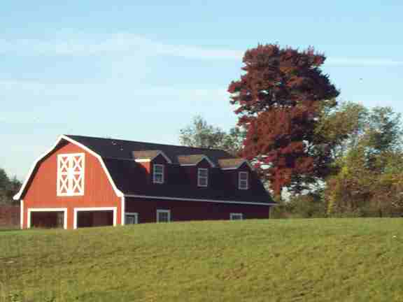 Barn start of fall